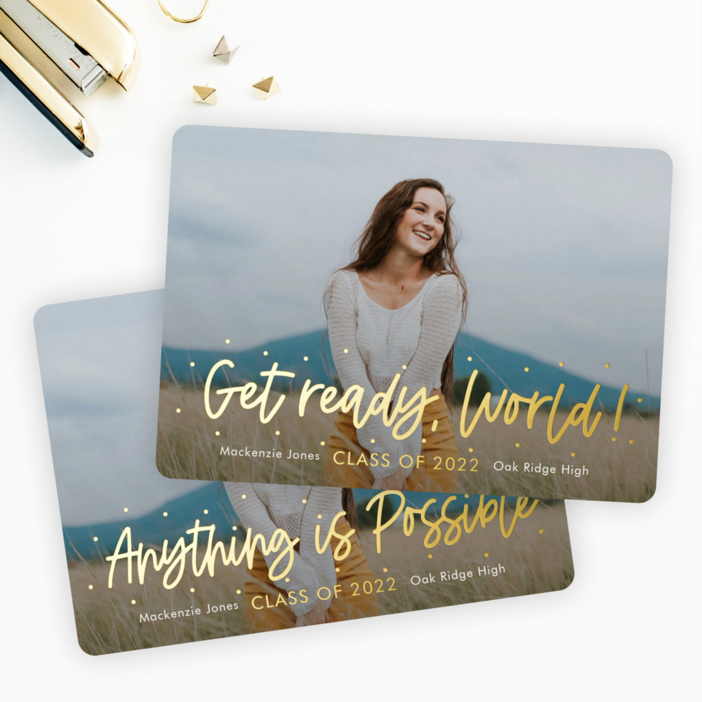 Modern Graduation Announcements