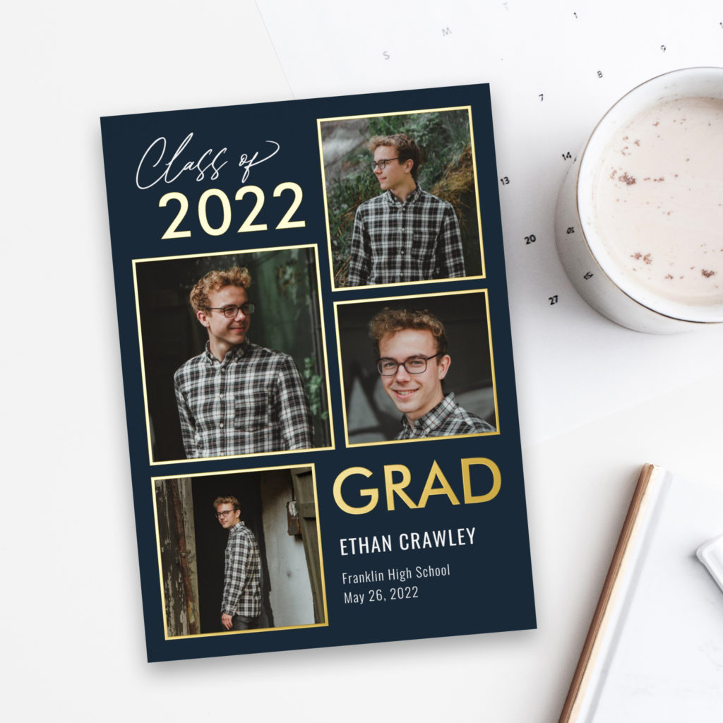 Foil Graduation Announcements