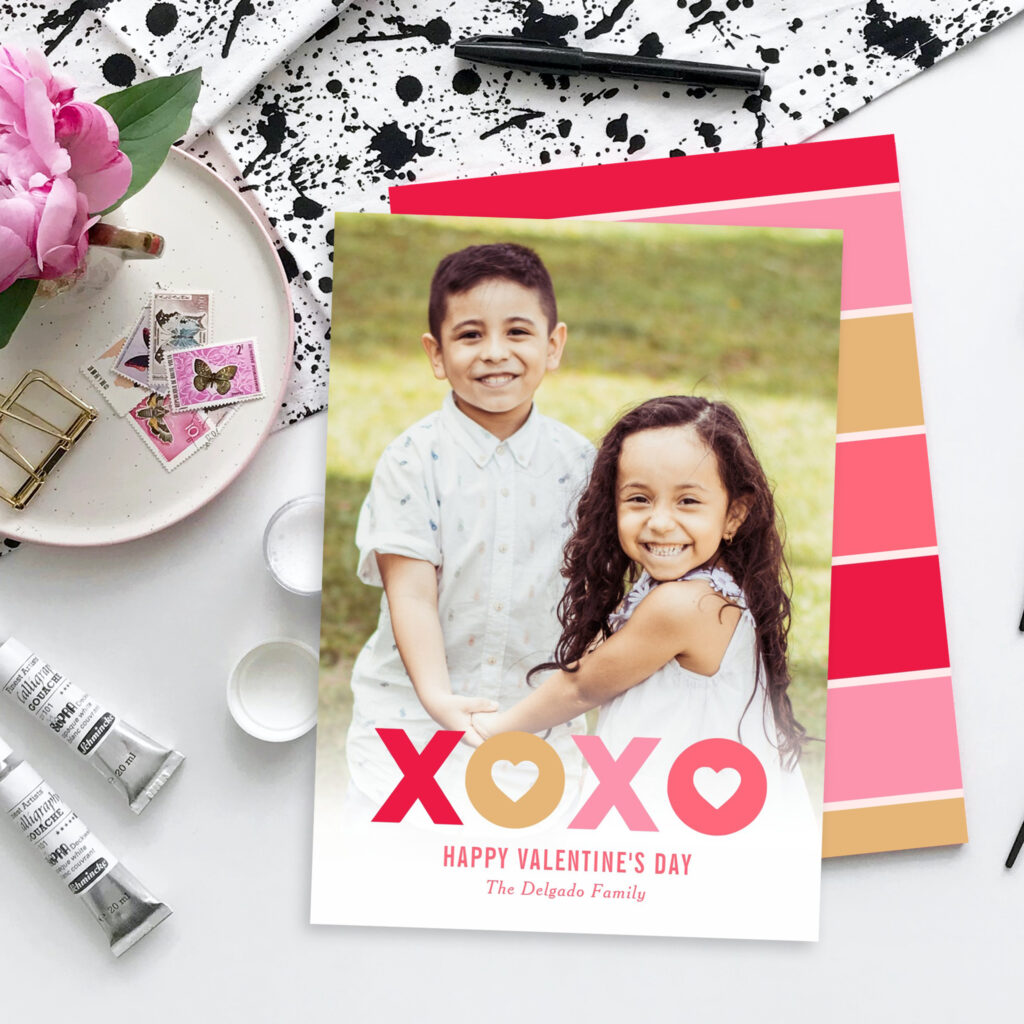 Lovely XOXO Valentine's Day Cards