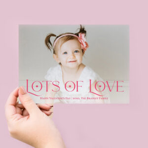 Sending Out Personalized Valentine's Day Cards