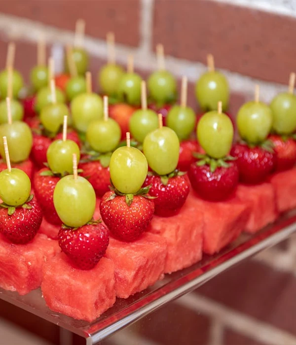 Easy Elegant Party Food - Fruit Skewers