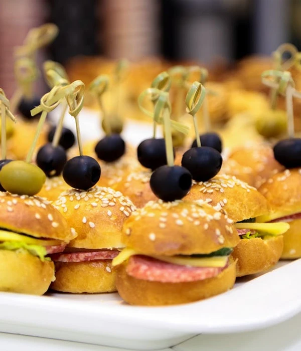 Easy Elegant Party Food - Mini Burgers