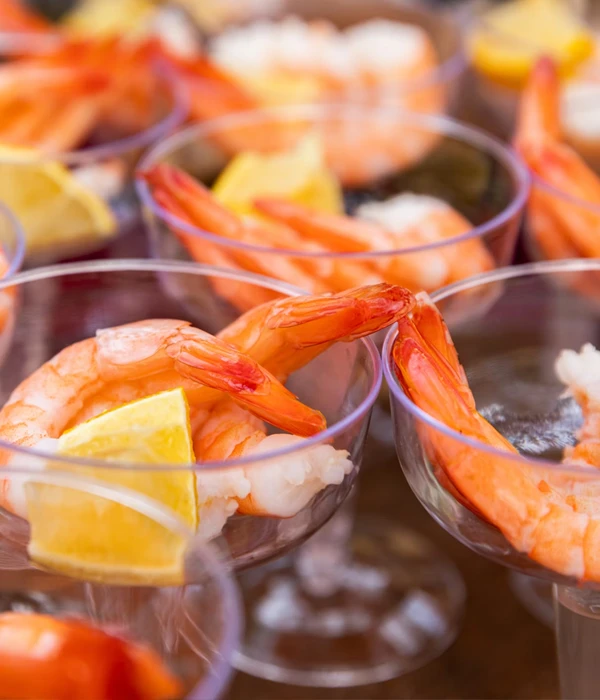 Easy Elegant Party Food - Shrimp Cocktails