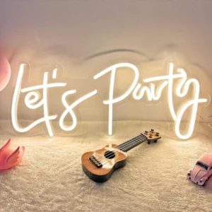 Neon Party Sign