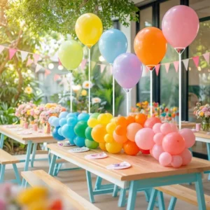 Pastel Balloons Party Decoration