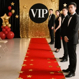 Red Carpet Party Decoration