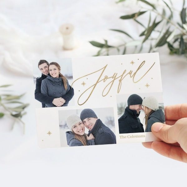 Holiday Cards - Joyful Times Christmas Card