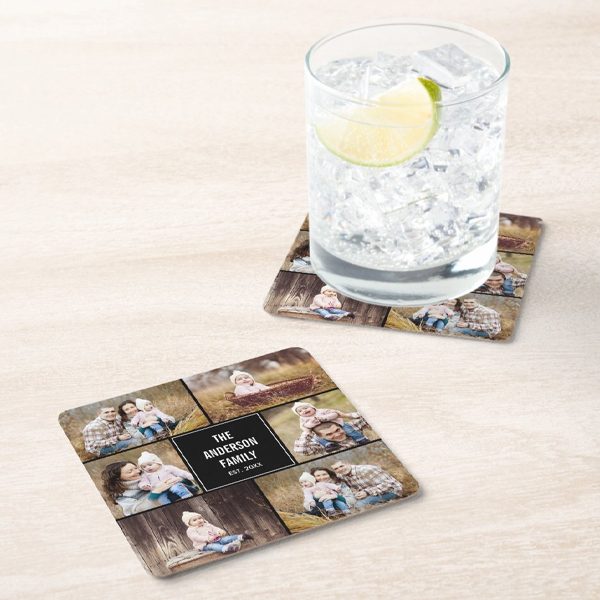 Inexpensive Stocking Stuffers - Personalized Coasters
