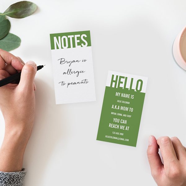 Inexpensive Stocking Stuffers - Personalized Mommy Cards