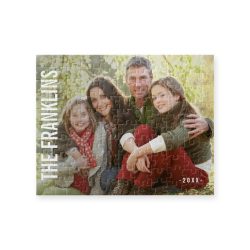 Our Family Photo Personalized Puzzle Custom Puzzle