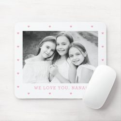 Sweet Hearts Custom Photo Mousepads Mouse Pads Gift For Her For Him